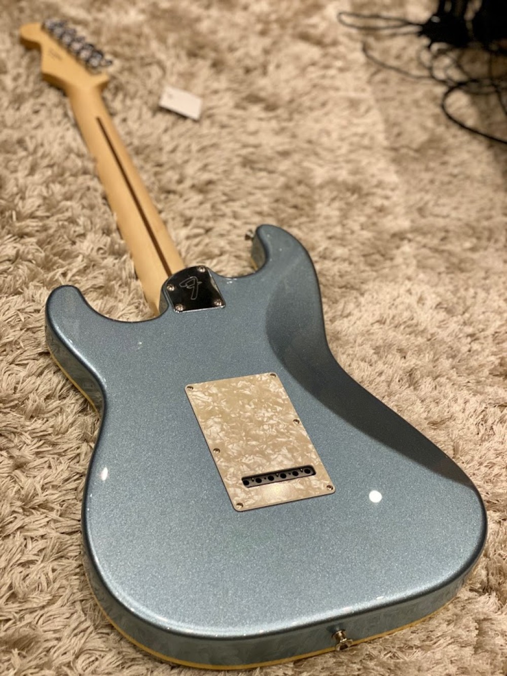 Fender Japan Modern HSS Stratocaster in Ice Blue Metallic with 